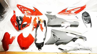 CARENA COMPLETA ROSSA E NERA PER BMW S1000 RR 2015