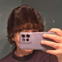 Cappello di visone vintage