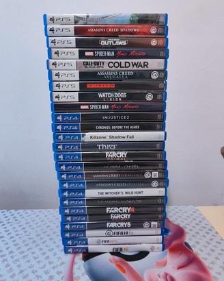 Lotto Giochi PS5 e PS4 – perfettamente funzionanti