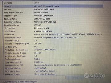 Notebook Asus f555q