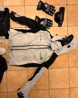 Set Sci Completo DAINESE + Guanti LEVEL Gore-Tex