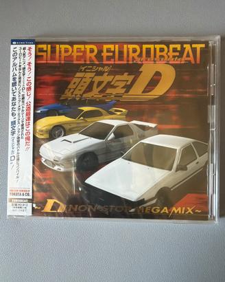 CD Initial SUPER EUROBEAT – Giapponese – Sigillato