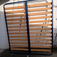 Base rete a doghe per letto matrimoniale
