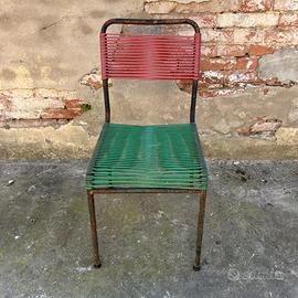 Sedia spaghetti bicolor