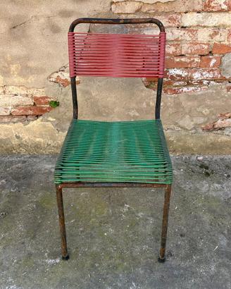 Sedia spaghetti bicolor
