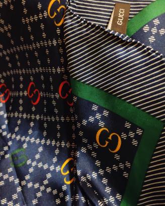 foulard Gucci pura seta 