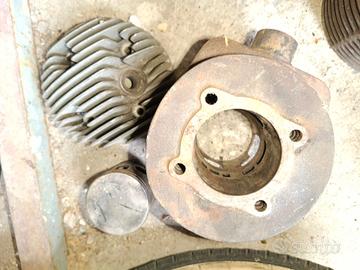 cilindro polini 177 vespa px gruppo termico epoca
