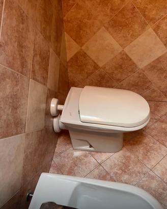 Coppia di sanitari dolomite completi di rubinetti