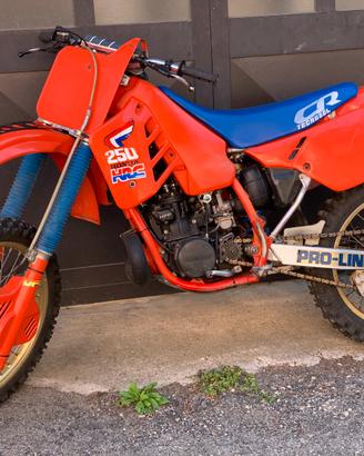 Honda CR 250 1987 motocross d’epoca.