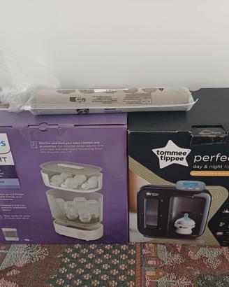 STERILIZZATORE E SCALDABIBERON QUASI NIOVI