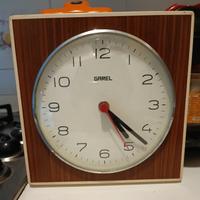 Orologio da parete anni 70