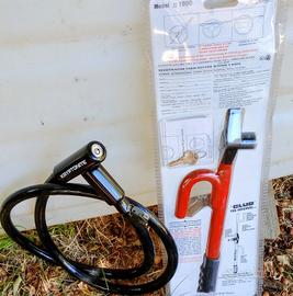 Blocco ruote per Moto e Volante Auto