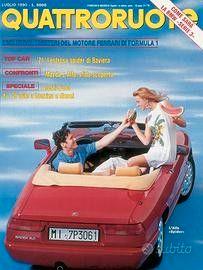 Rivista Quattroruote luglio 1990