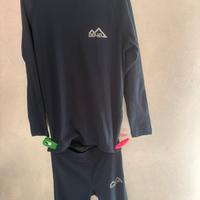 Intimo blu termico taglia 6 anni