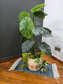 pianta con vaso thun