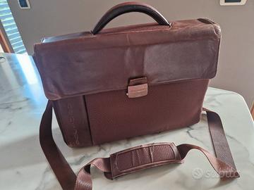 borsa ufficio pelle piquadro marrone 