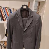 Abito Benetton grigio quadrettato – taglia 44
