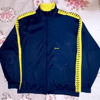 Tuta sportiva vintage Kross blu/giallo
