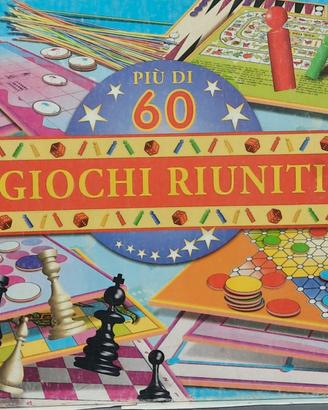60 giochi riuniti - gioco da tavolo vintage