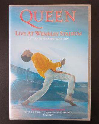 DVD Queen Live At Wembley Stadium.