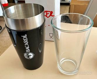 SHAKER BOSTON E MIXING GLASS BACARDI NUOVO