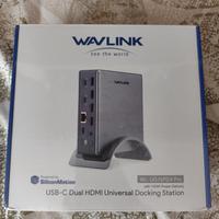 Docking Station WAVLINK NUOVA MAI APERTA