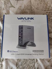 Docking Station WAVLINK NUOVA MAI APERTA