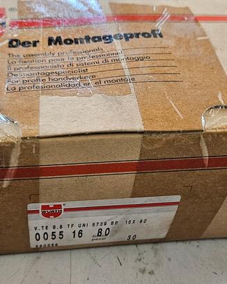 perno 16x80 scatolo 30pz