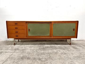 Mobile credenza in legno teak, anni '60