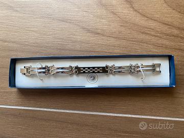 Bracciale uomo Tony Schioppa in acciaio