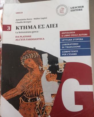 libro letteratura greca