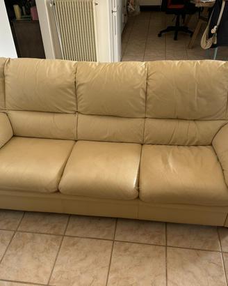 Gratis due divani in pelle