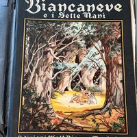 Libro d'epoca Biancaneve e i 7 nani edizione 1946