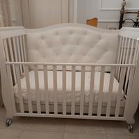 Culla Erbesi con bottoni tipo Swarovski