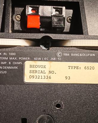 Casse acustiche Bang & Olufsen