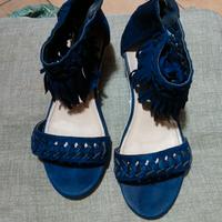 scarpe blu eleganti 