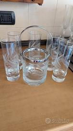 Bicchieri in cristallo 