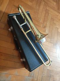 Tromba a Coulisse e Handpan Gold 6 suoni