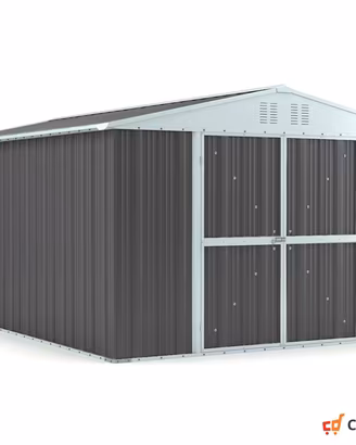 Box capanno acciaio lamiera 327x459 grigio scuro