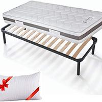 rete e materasso singolo ortopedico