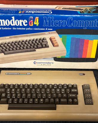 Commodore 64 con scatola