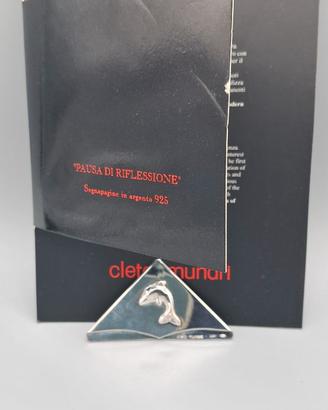 segnalibro in argento 925