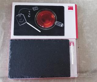 Set Lavagna in Ardesia Giannini con Gessetto