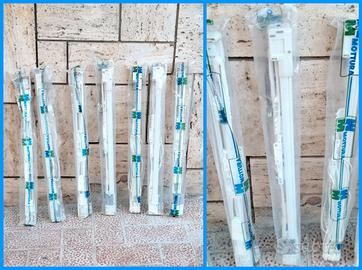 7 BASTONI PER TENDE ESTENSIBILI MOTTURA NUOVI.