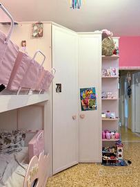 Camera bambina con cabina armadio