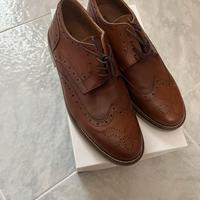 Scarpe Tony 6.8 ‘Francesina’ brogue in vera pelle