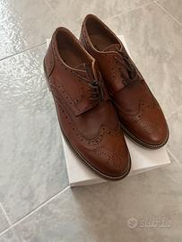 Scarpe Tony 6.8 ‘Francesina’ brogue in vera pelle