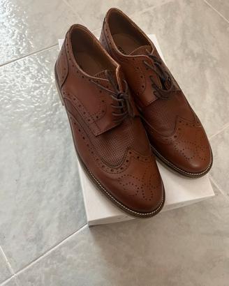 Scarpe Tony 6.8 ‘Francesina’ brogue in vera pelle