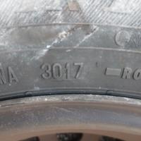 Gomme termiche complete 2 + cerchi acciaio nuovi 2