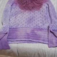 maglia lana mohair e angora